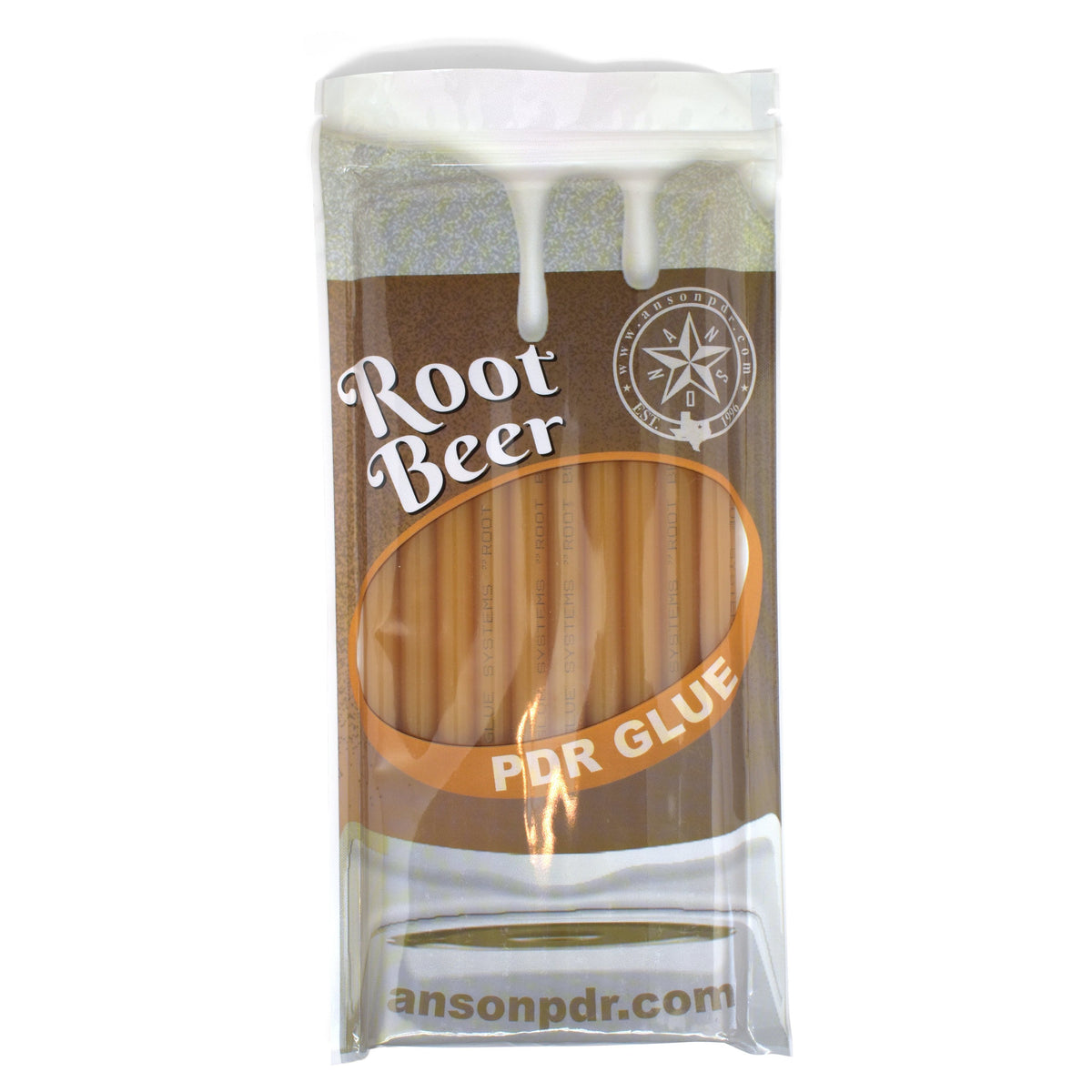 Anson PDR Root Beer PDR Glue Sticks (10 Sticks) — Keco Tabs