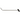 Dentcraft 24" Interchangeable Hook Rod - 3/8" Diameter